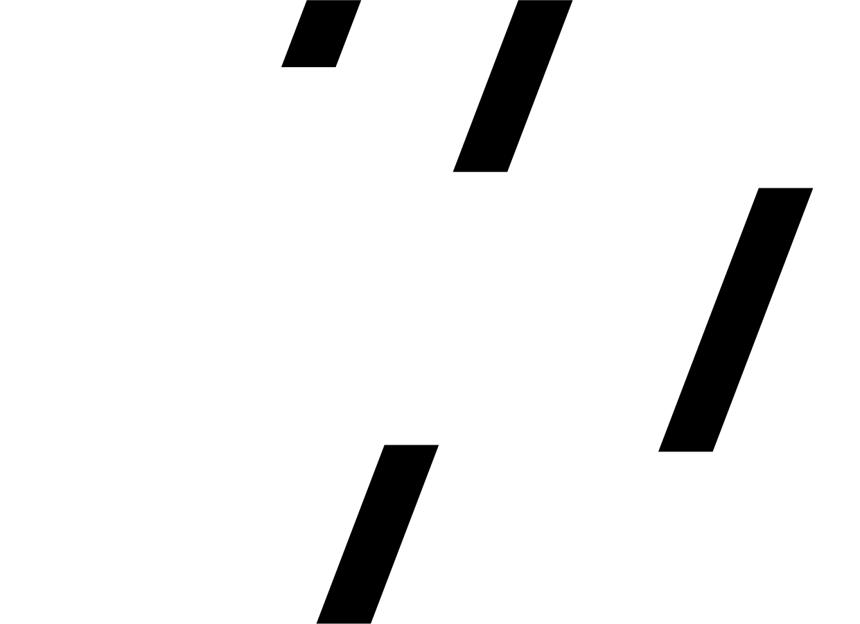 Animation of slashes moving and fading.